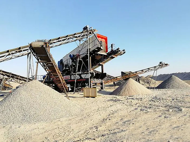 建筑垃圾移動分揀破碎站 建筑垃圾移動分揀破碎站