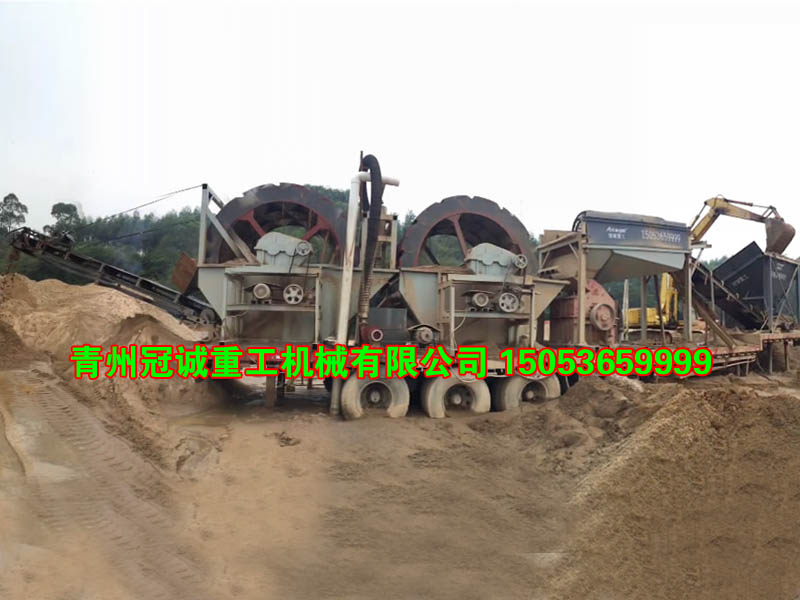 2018新款移動(dòng)制砂洗沙細(xì)沙回收一體設(shè)備