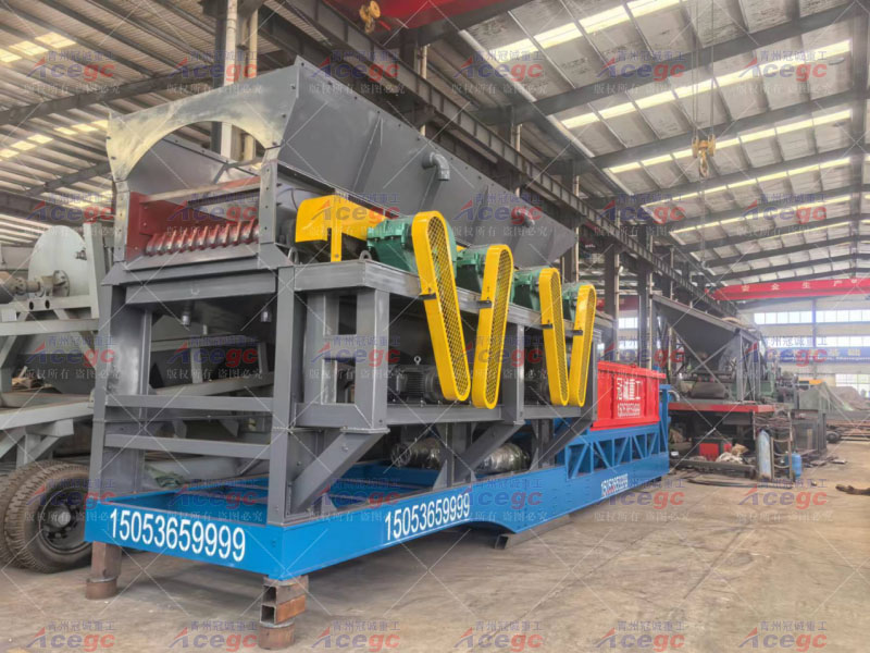 新款帶滾筒篩泥石分離機(jī)